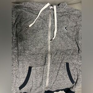 Express Gray/ White/black Men’s Size Medium Sweater